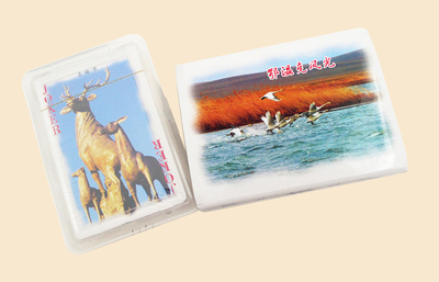 鄂温克风光塑料盒扑克