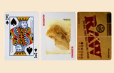 国外的广告扑克牌